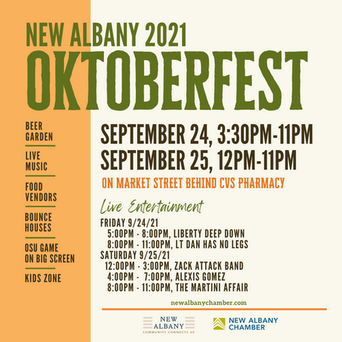 Oktoberfest - Sep 24, 2021 to Sep 25, 2021